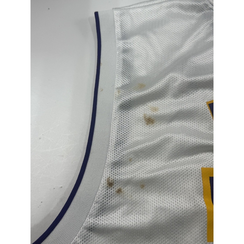 Adidas Basketball Jersey Mens L White Lakers Kobe Bryant 24 Swingman NBA - Picture 6 of 11